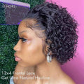 Deep Wave Lace Front Wig — Natural