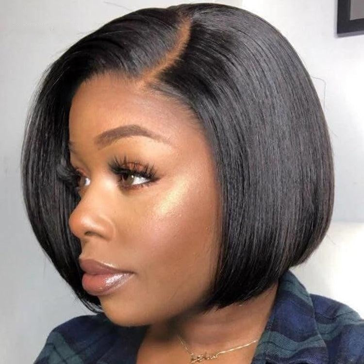 Straight Bob Lace Wig — Natural