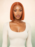 350 Ginger bob lace front wig