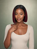 T1B 99J bob lace front wig