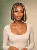P4 27 bob lace front wig